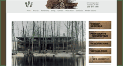 Desktop Screenshot of huronriverclub.com